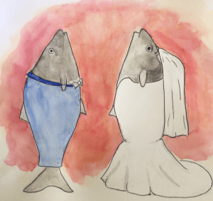 fish wedding